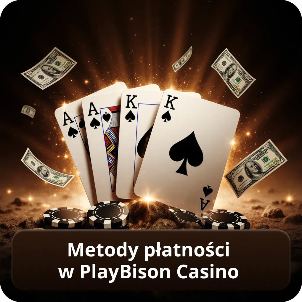 Metody płatności w PlayBison Casino