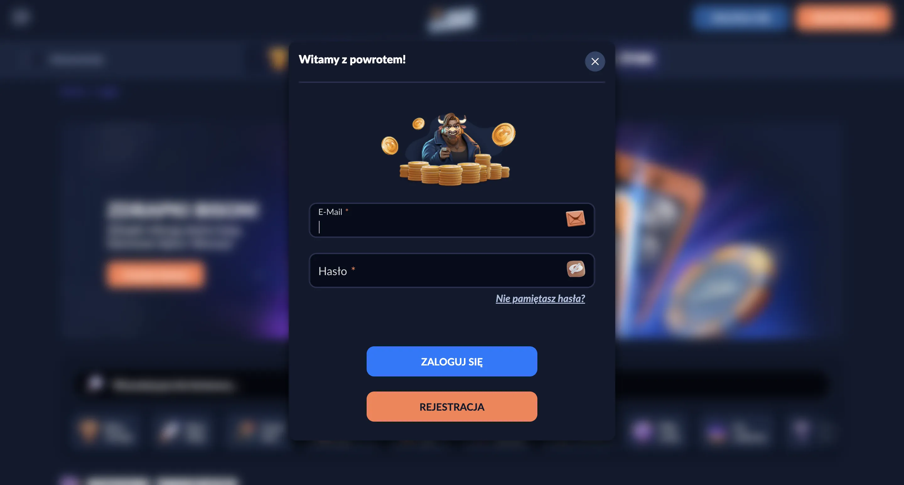 Jak założyć konto w PlayBison Casino — formularz rejestracji